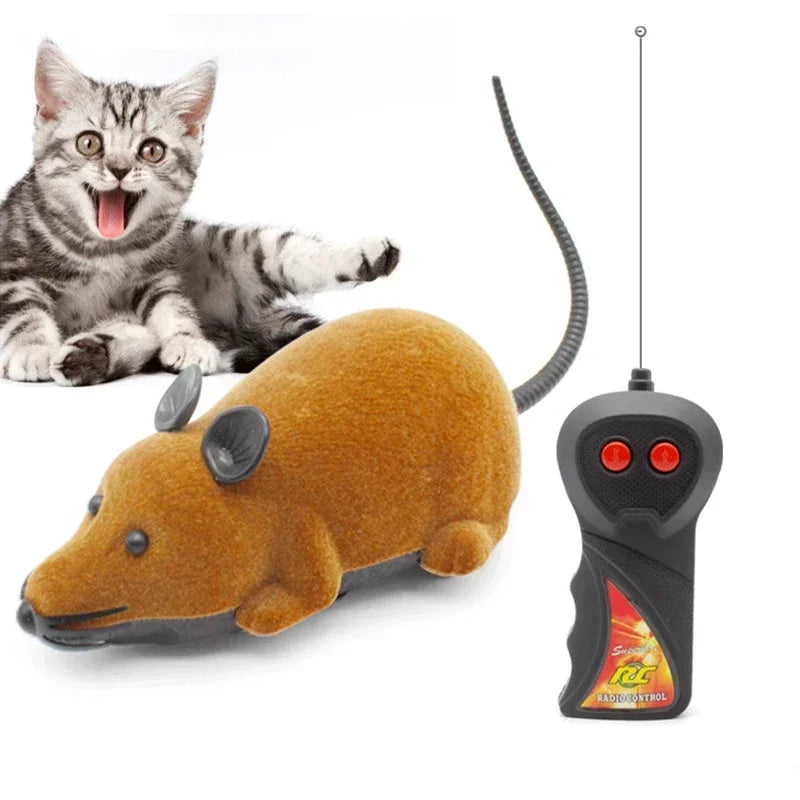 Remote Control Rat Cat Teaser Toy