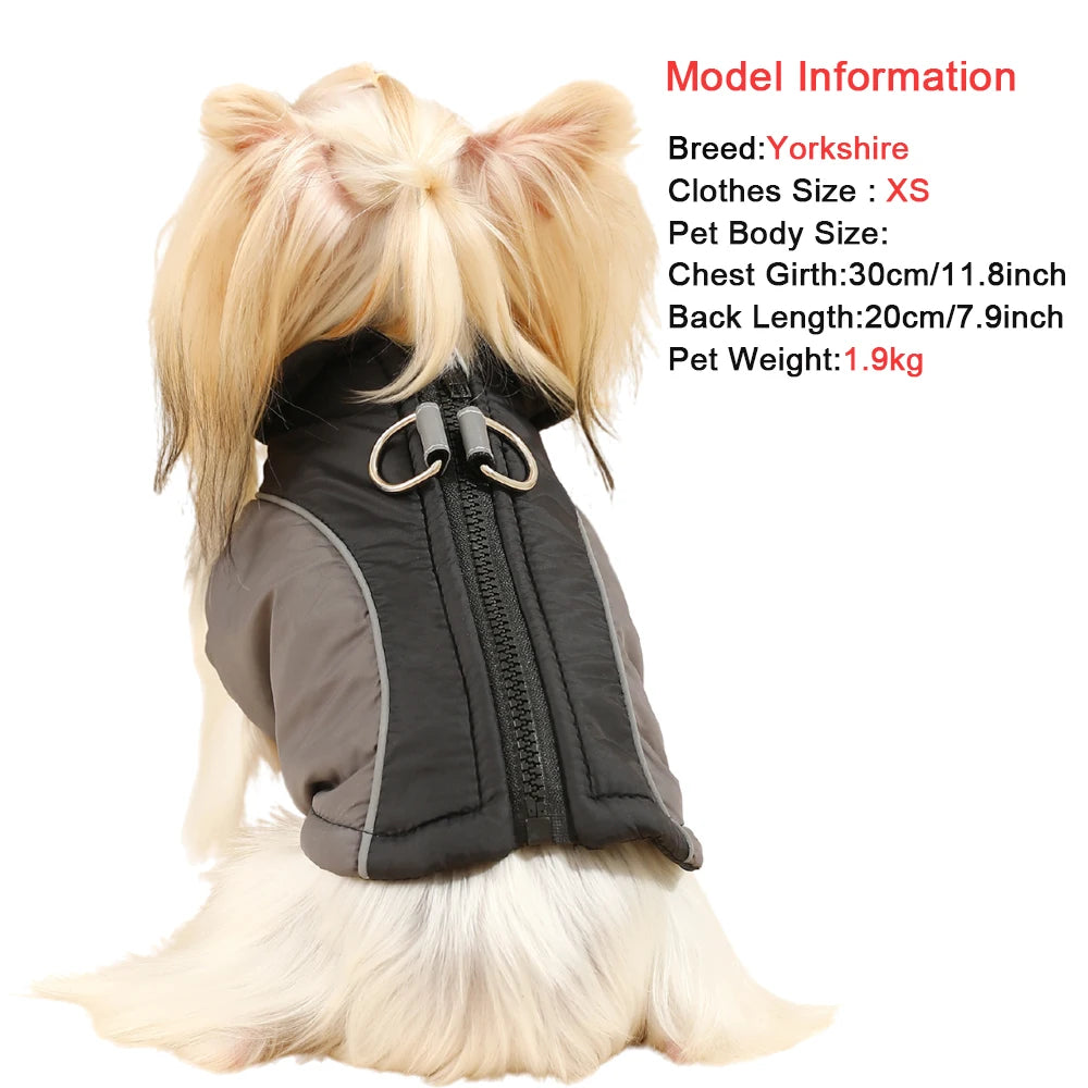 Reflective Winter Dog Jacket