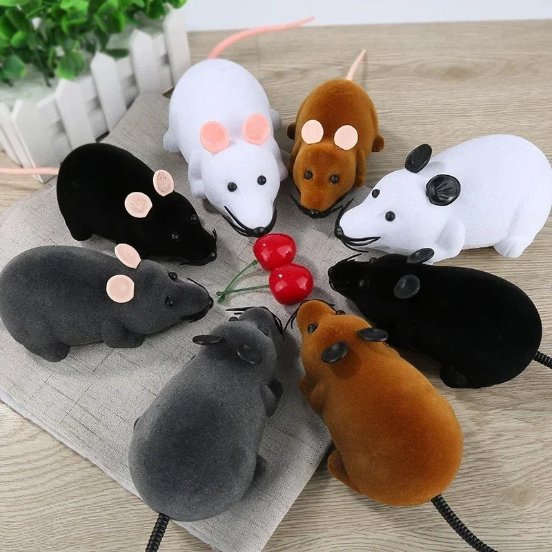 Remote Control Rat Cat Teaser Toy