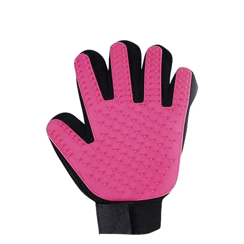 Multicolor Silicone Pet Hair Removal Gloves