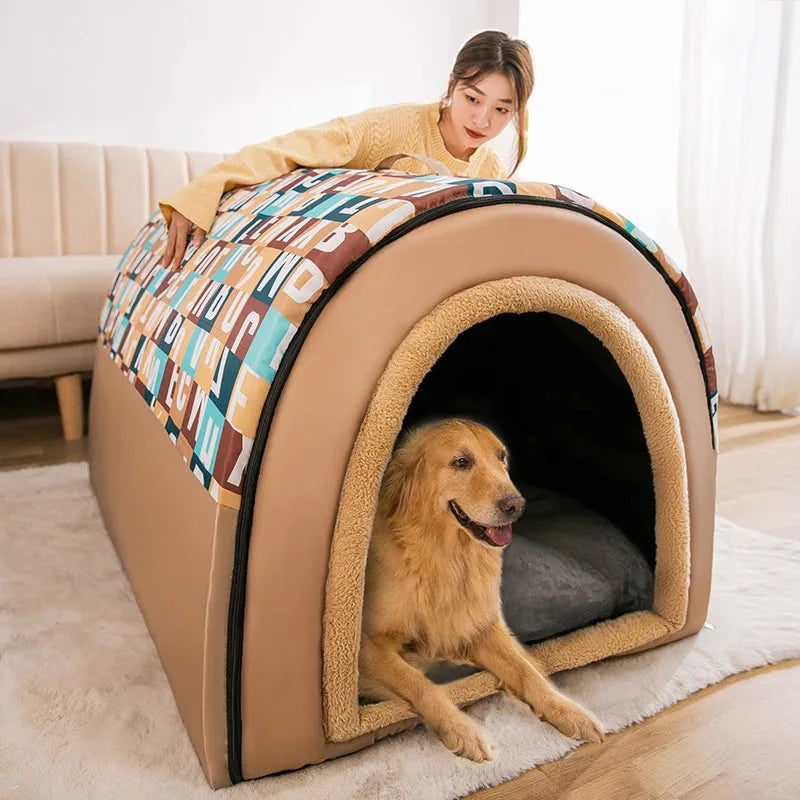 WinterWarm Dog House