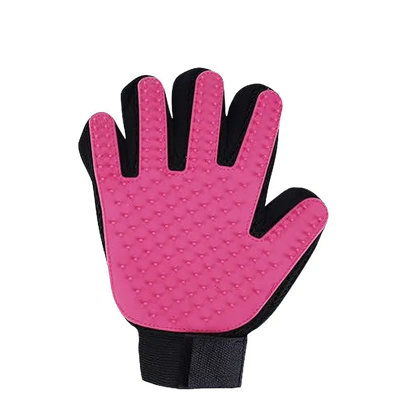 Multicolor Silicone Pet Hair Removal Gloves