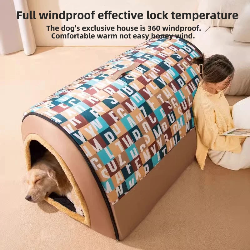WinterWarm Dog House