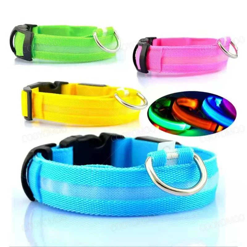 GlowSafe LED Collar for Dogs & Cats